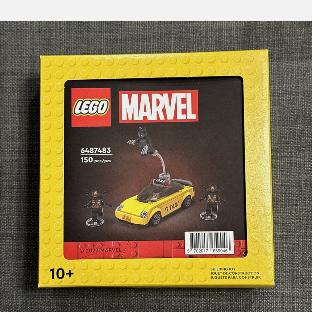 New sealed LEGO Marvel Taxi 6487483 GWP for Avengers Set 76269 Black Friday 2023